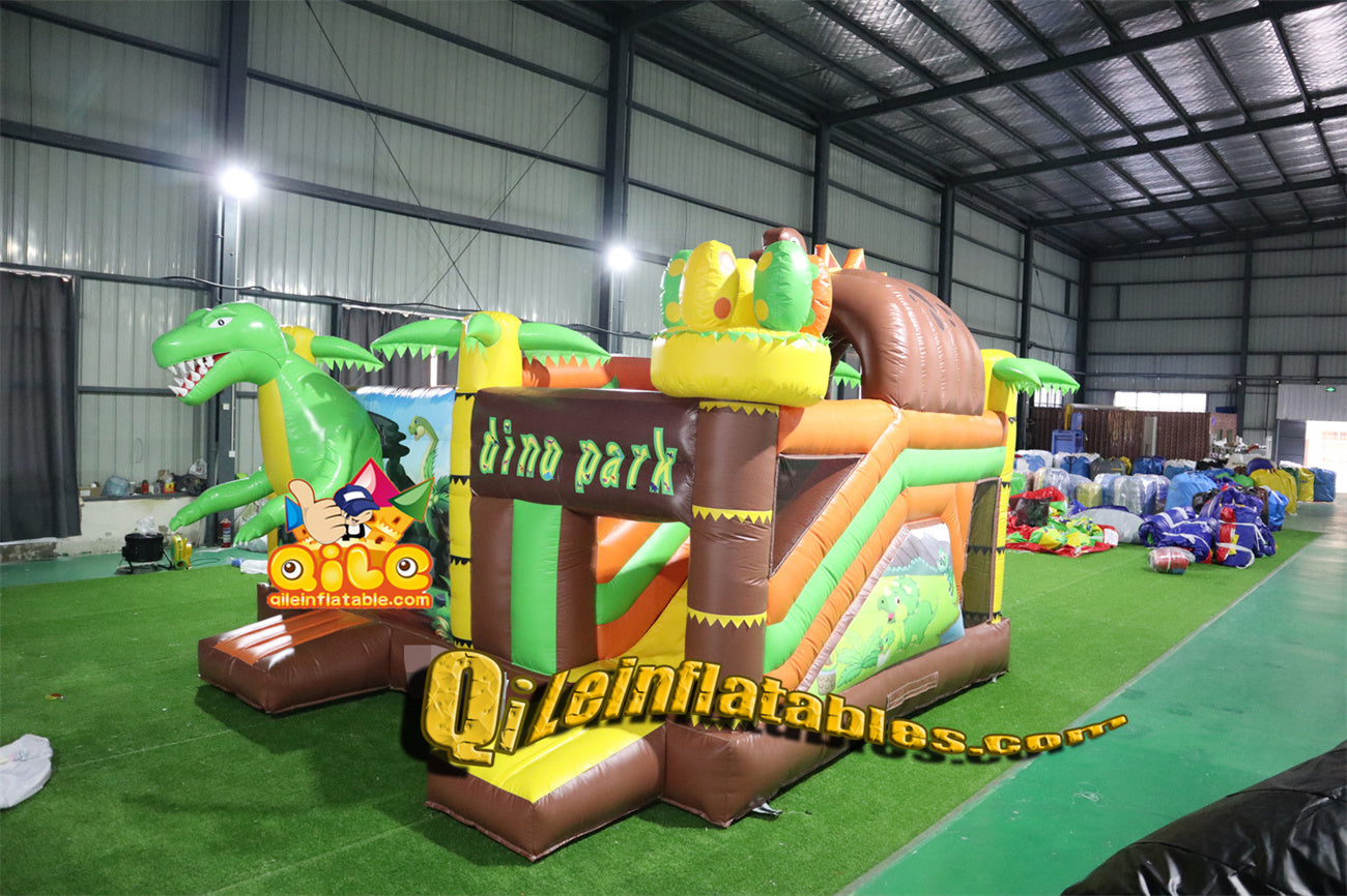 qile-2006  inflatable Dinosaur Paradise combo  for sales