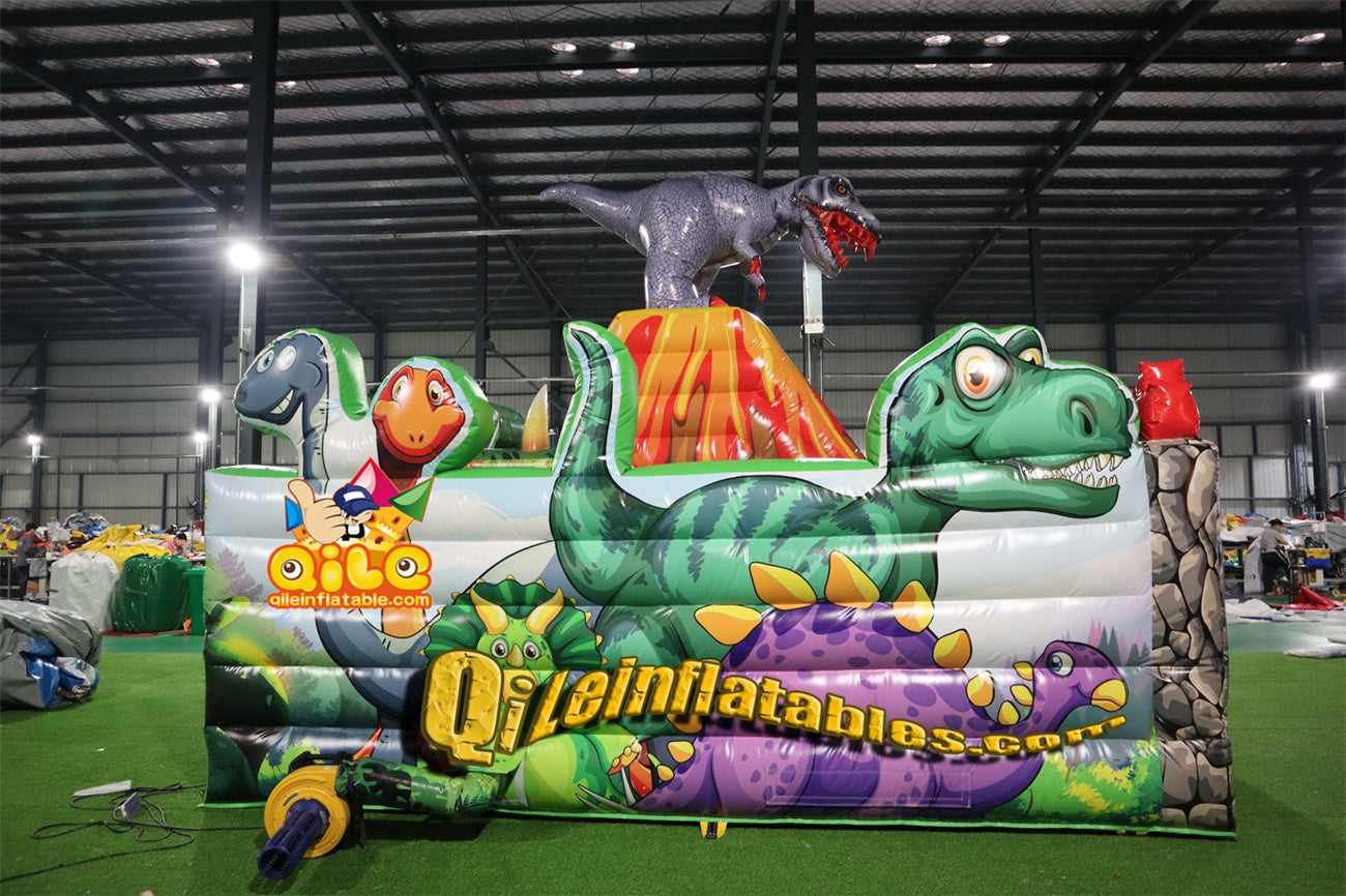 qile design  IAAPA Austria 2023   inflatable Dinosaur Paradise combo