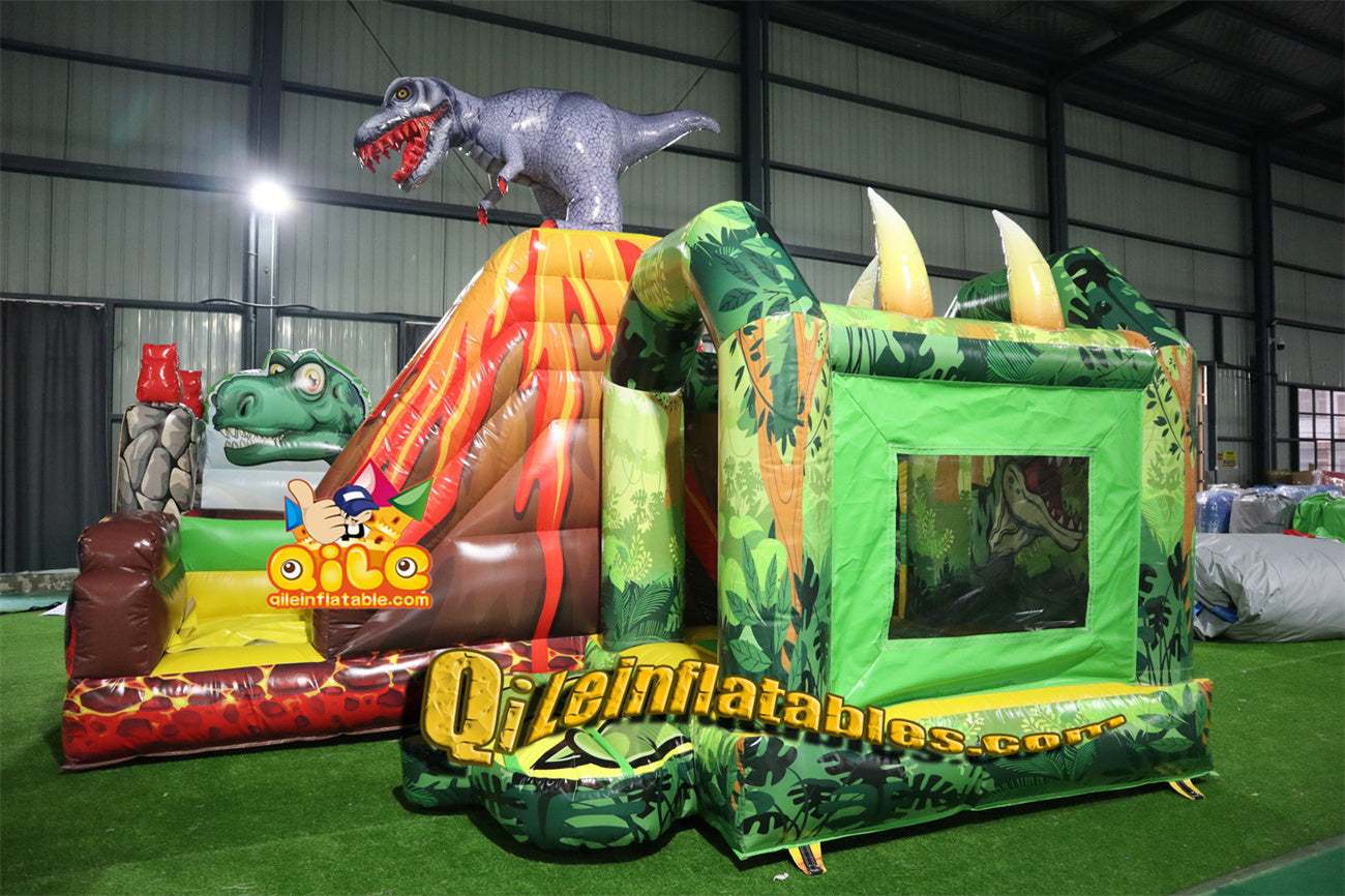 qile design  IAAPA Austria 2023   inflatable Dinosaur Paradise combo
