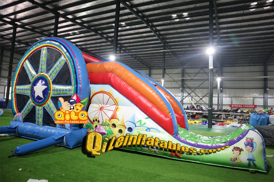 qile-20251   inflatable  Ferris wheel combo  for sales