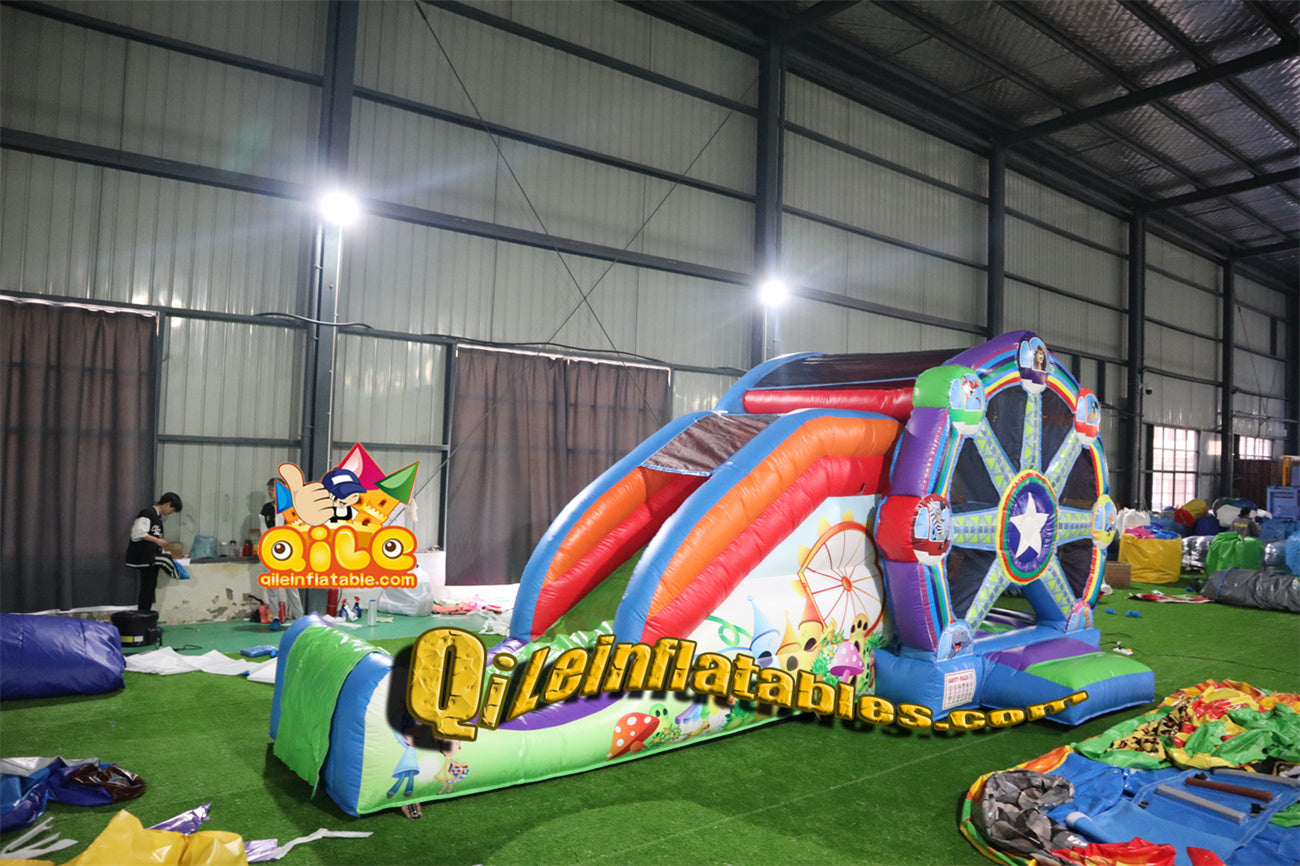 qile-20251   inflatable  Ferris wheel combo  for sales