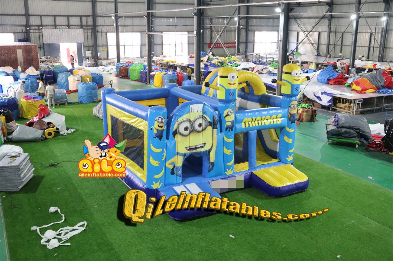 qile-2028  inflatable Minions combo  for sales