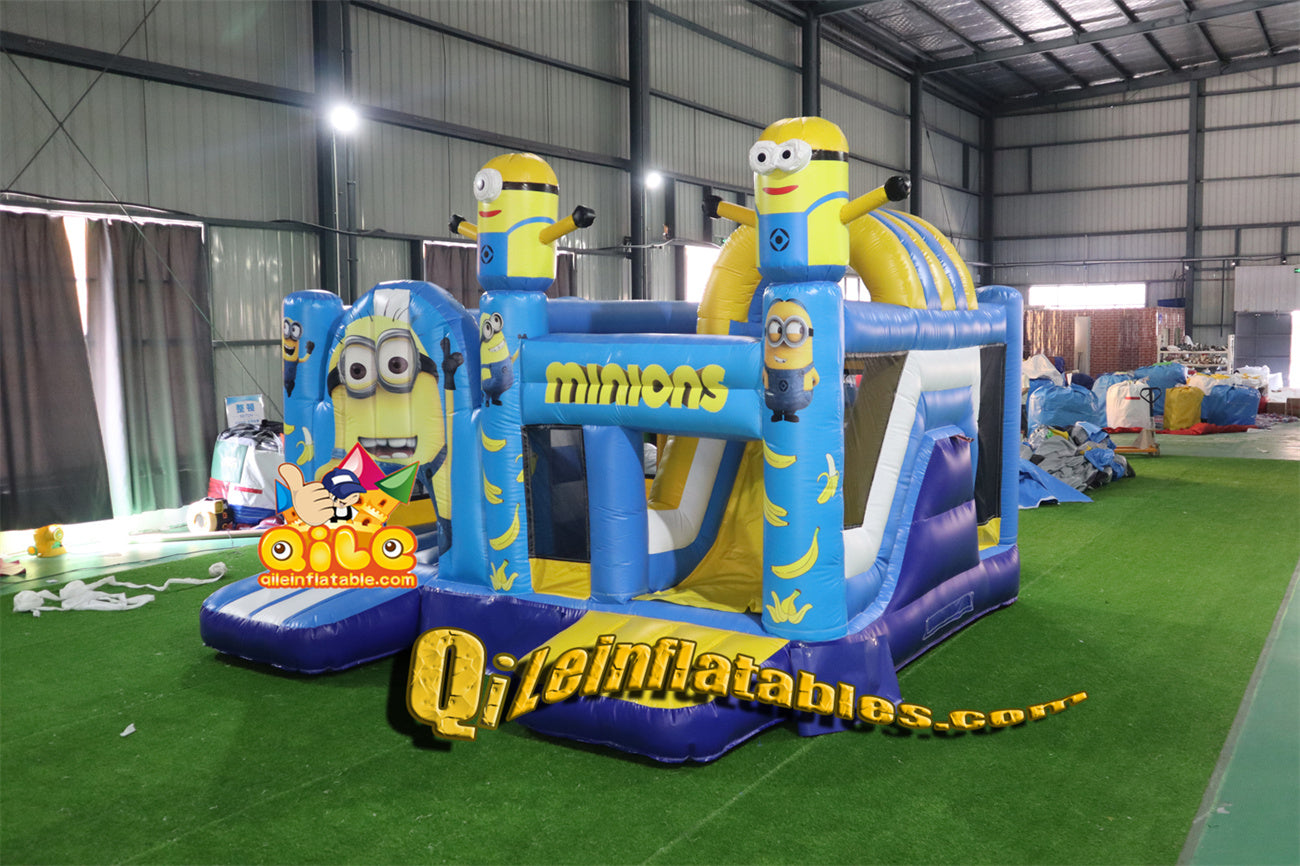 qile-2028  inflatable Minions combo  for sales