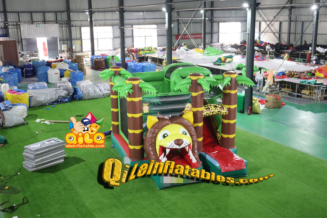 qile-2029  inflatable Dinosaur combo  for sales
