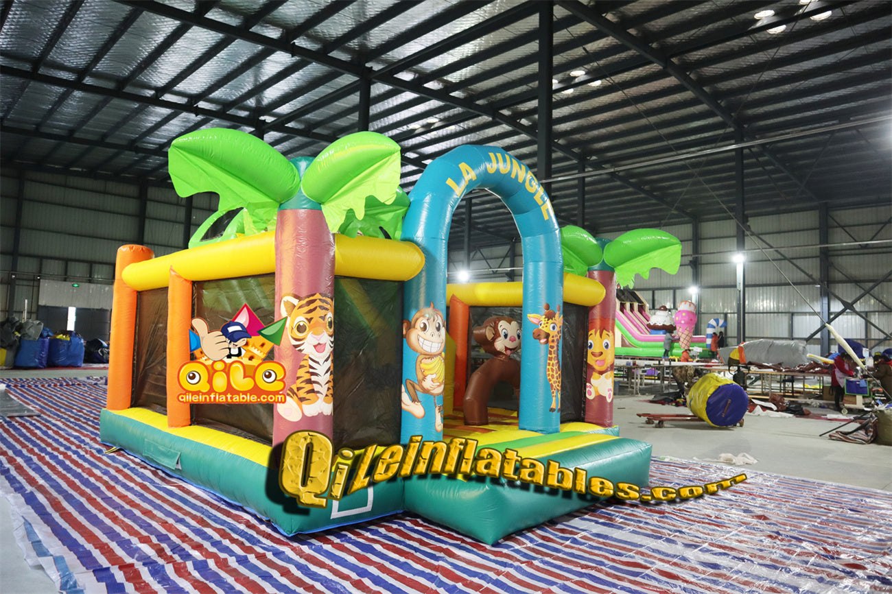 qile-2031  inflatable forest combo  for sales