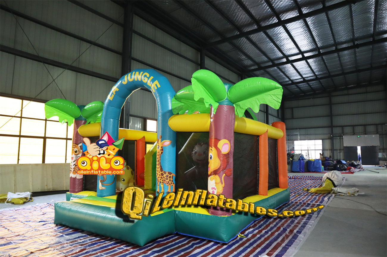 qile-2031  inflatable forest combo  for sales