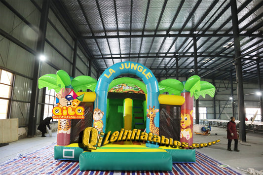 qile-2031  inflatable forest combo  for sales
