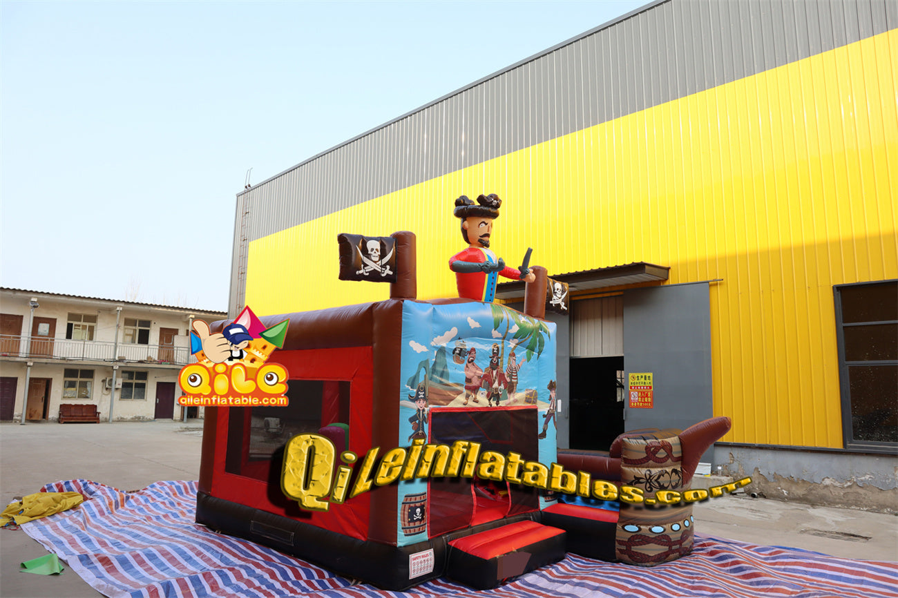 qile-2034  inflatable Pirate Ship combo  for sales