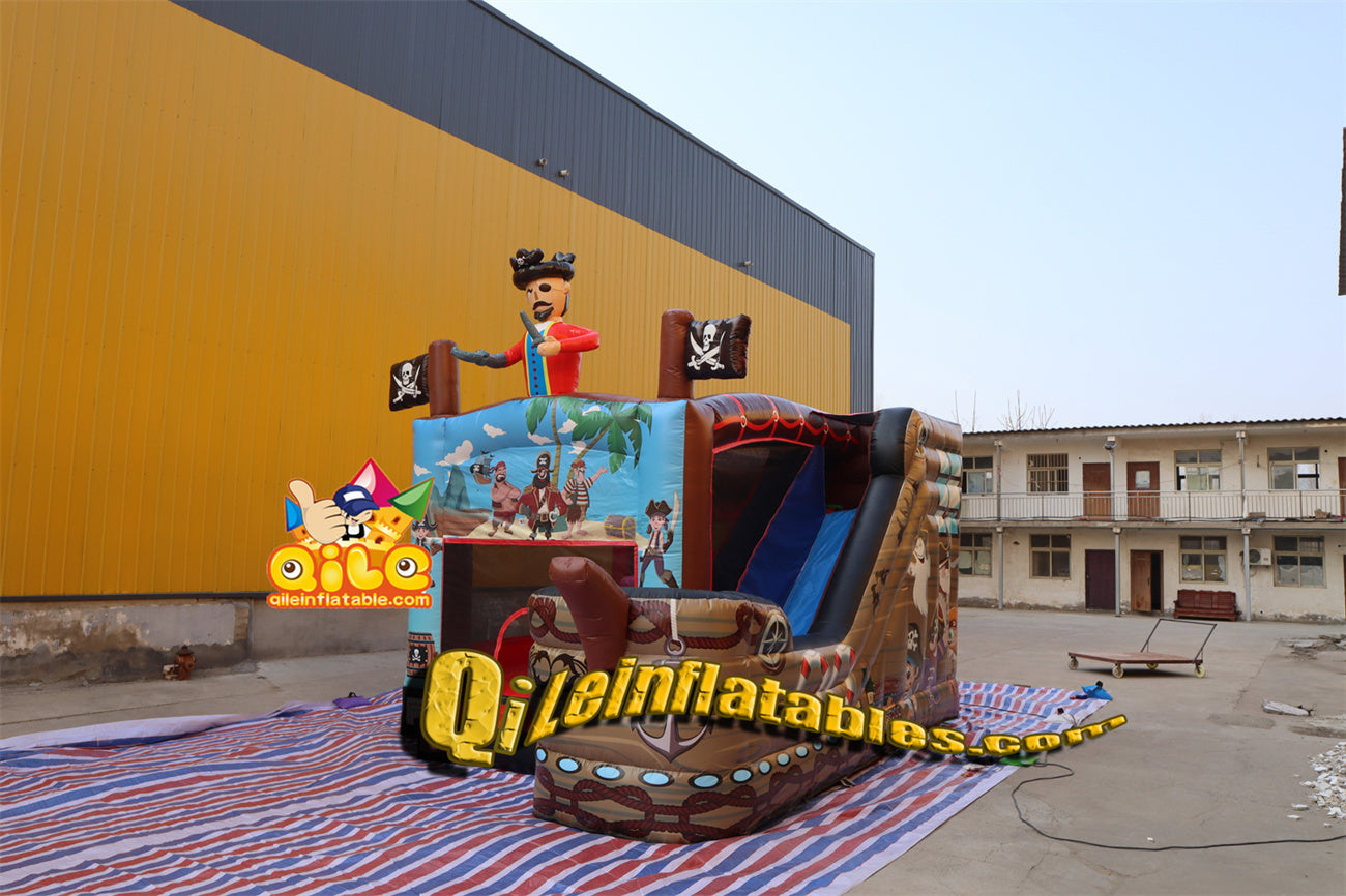 qile-2034  inflatable Pirate Ship combo  for sales