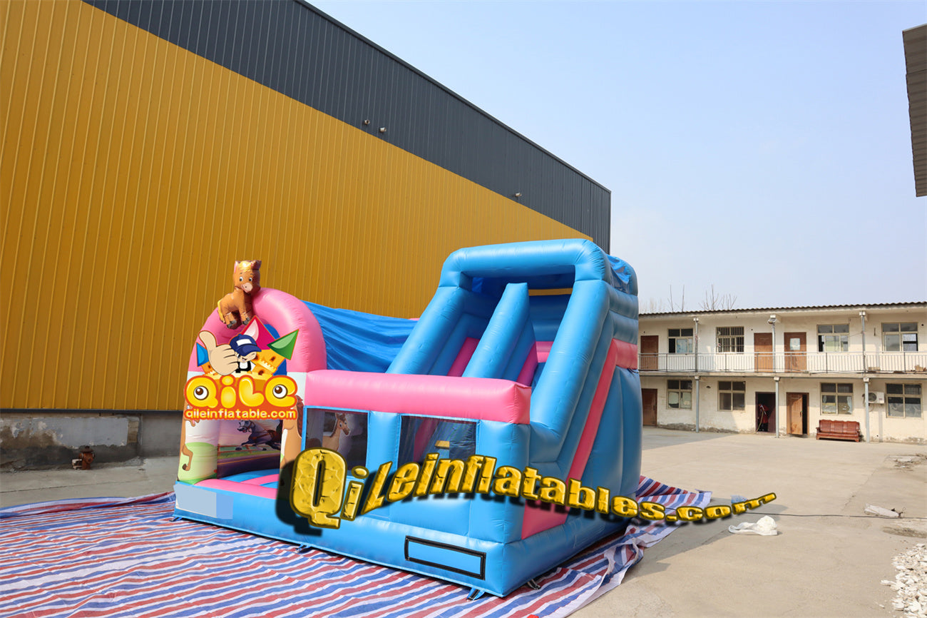 qile-2036   inflatable  castle  combo  for sales